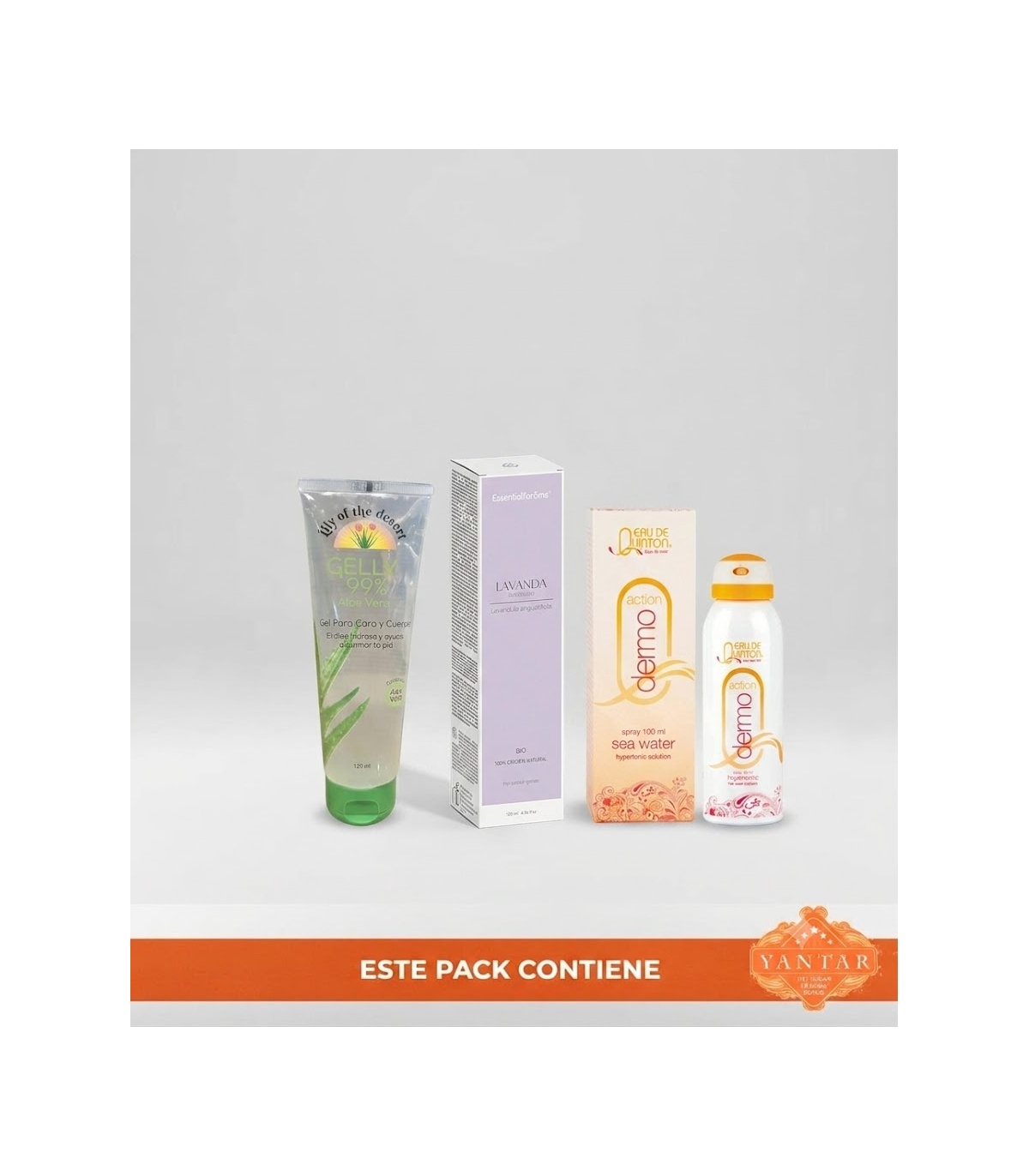 Consigue tu Pack "Calma, hidrata y repara. Tu escudo natural contra el sol"